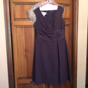 David’s Bridal Purple dress